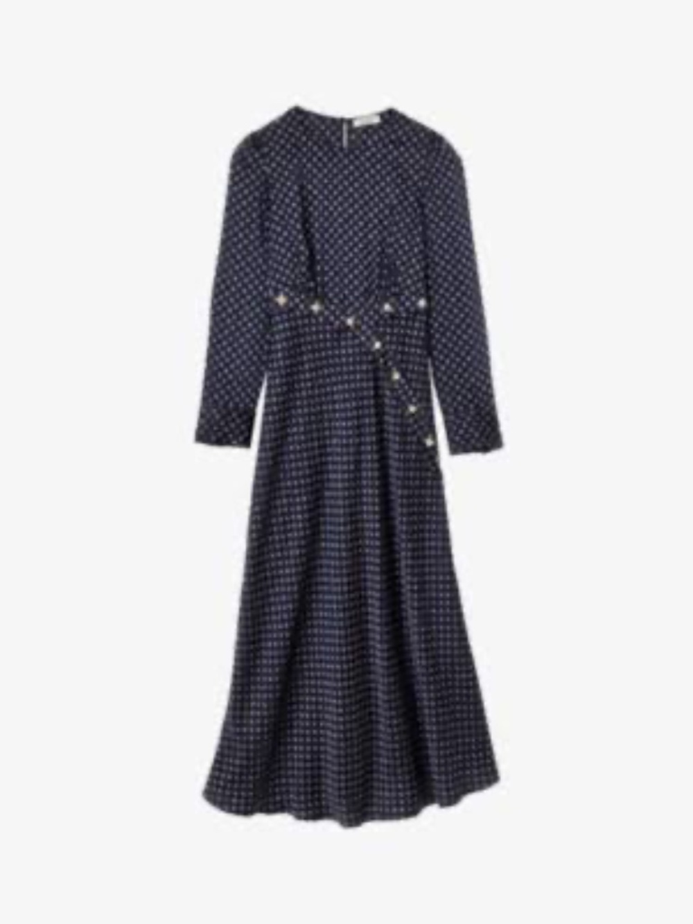 Sandro Ricci printed midi dress